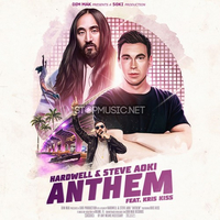 Песня Hardwell & Steve Aoki feat. Kris Kiss - Anthem (Original Mix)